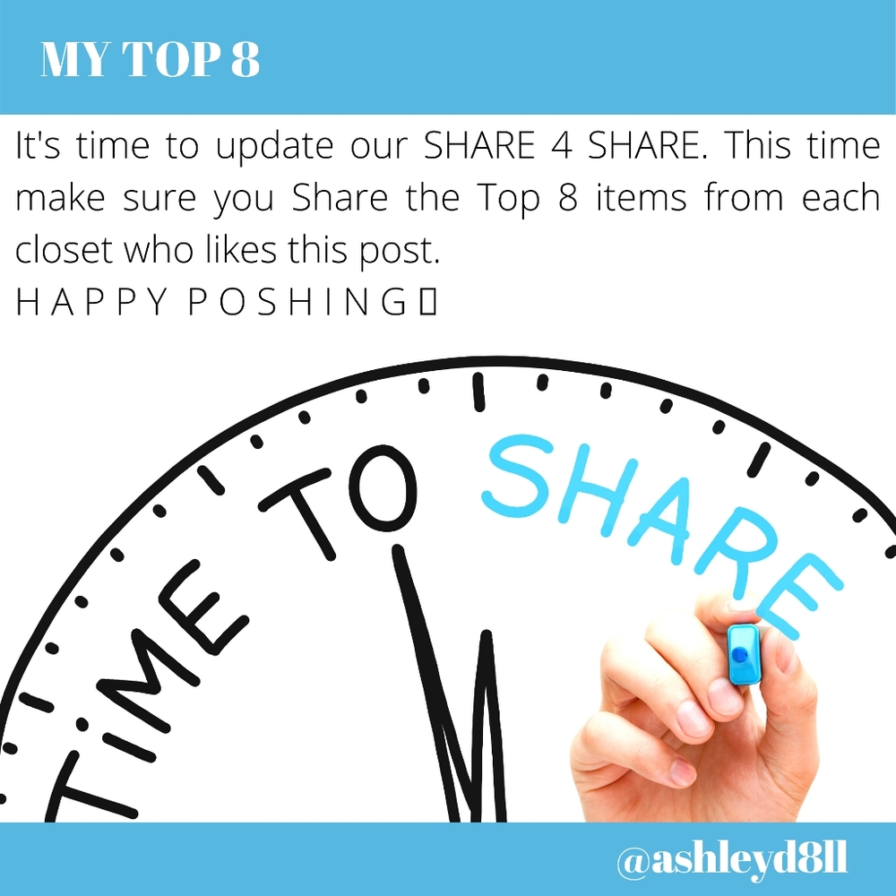My TOP 8 [SHARE GAME] - Help me get my groove back 😉